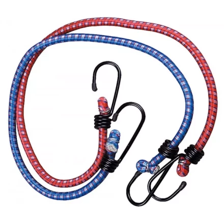 Шнур ЗУБР крепежный резиновый, со стальными крюками, 100см, 2шт 4-40507-100 купить в Когалыме