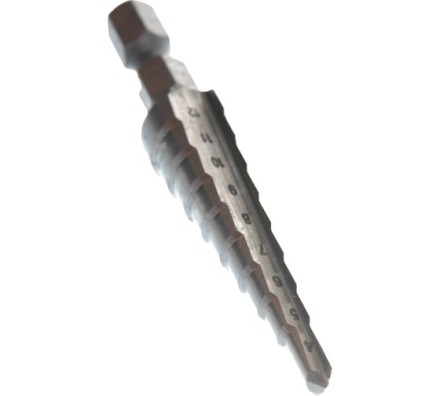 Сверло ступенчатое HSS с прямым желобком, 4-12x65, 1/4&quot; (Makita D-40082) купить в Когалыме