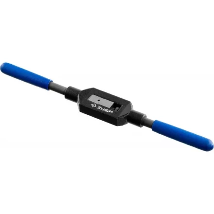 Метчикодержатель №2, с регулируемыми вкладышами, сталь 45, для метчиков - M4-M12, общая длина - 285 мм, ЗУБР Профессионал 28232-2 купить в Когалыме