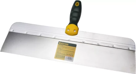 Шпатель KRAFTOOL фасадный с двухкомпонентной ручкой, нержавеющее полотно, 450мм 10036-450 купить в Когалыме