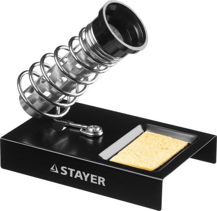 Подставка MAXTerm, STAYER 55318, для паяльников, штампованная 55318 купить в Когалыме