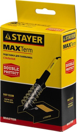 Подставка MAXTerm, STAYER 55318, для паяльников, штампованная 55318 купить в Когалыме