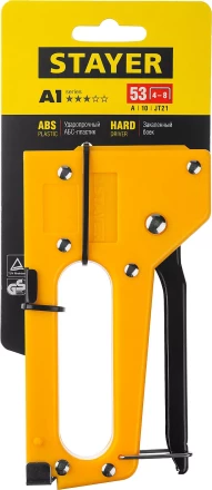 Степлер "A 53", пластиковый корпус, для тонкой скобы тип 53 (4-8 мм), STAYER Master 3140_z01 купить в Когалыме
