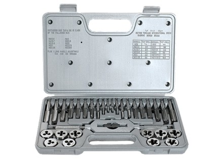 Набор метчиков и плашек М3 - М12 31 предмет MATRIX MASTER 77337 купить в Когалыме