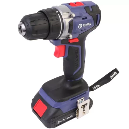 Аккумуляторная дрель-шуруповерт Диолд ДЭА-20Л-08 купить в Когалыме
