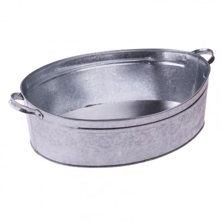 Таз оцинкованный овальный 23 литров Россия 67587 купить в Когалыме