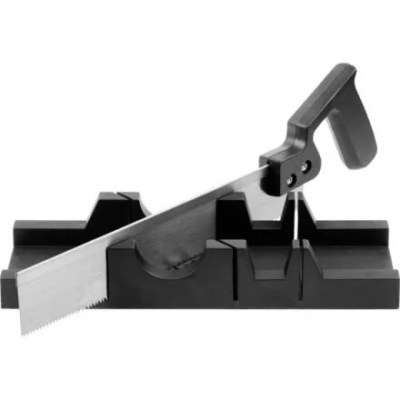 Набор DEXX: Стусло пластмассовое + пила для стусла, для заготовок до 65х35мм, ножовка 300мм 1538-30 купить в Когалыме