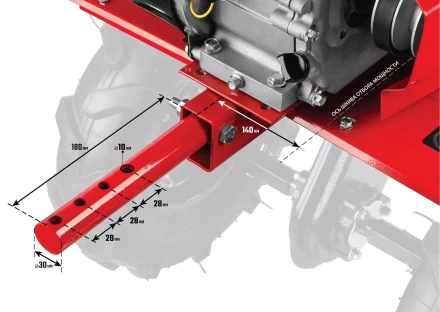 Мотоблок бензиновый МТБ-300 серия МАСТЕР купить в Когалыме