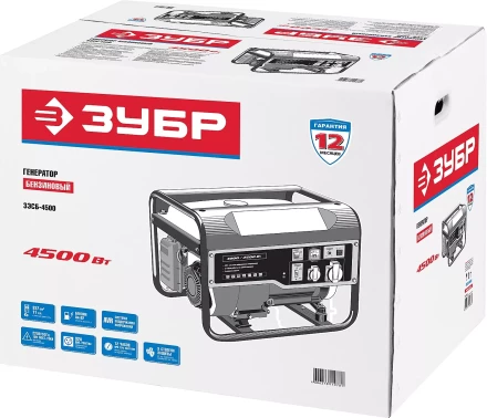 Генератор бензиновый ЗЭСБ-4500 серия МАСТЕР купить в Когалыме