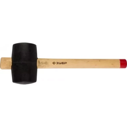 Киянка ЗУБР "МАСТЕР" резиновая с деревянной ручкой, 0,68кг 2050-75_z01 купить в Когалыме