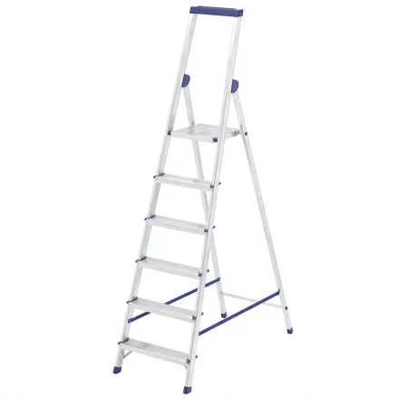 Стремянка алюминиевая с органайзером "УНИВЕРСАЛ" 6 ступеней Сибртех 97896 купить в Когалыме