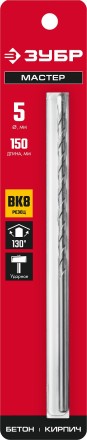 ЗУБР 5 х 150 мм, сверло по бетону (2922-150-05) купить в Когалыме