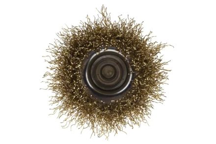 Кордщетка HAMMER чаша 50мм для дрели гофрированная латунированная сталь (207-201) купить в Когалыме