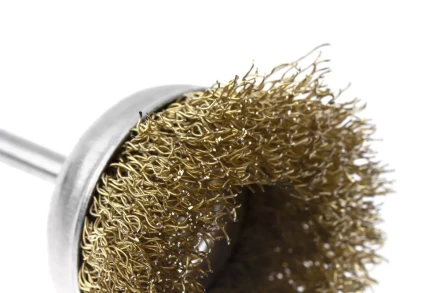 Кордщетка HAMMER чаша 50мм для дрели гофрированная латунированная сталь (207-201) купить в Когалыме