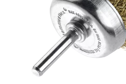 Кордщетка HAMMER чаша 50мм для дрели гофрированная латунированная сталь (207-201) купить в Когалыме