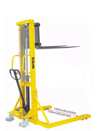 Штабелер гидравлический 1,0 т 1,6 м XILIN SDJAS1016 с раздвижными вилами и расширенными опорами 1006808 купить в Когалыме