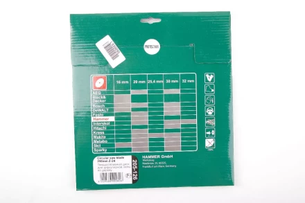 Диск пильный твердосплавный HAMMER Ф250х30мм 24зуб. купить в Когалыме