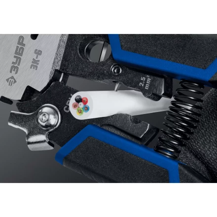 ЗУБР ЭК-6, 6в1, 210мм, электромонтажные клещи, Профессионал (23348) купить в Когалыме