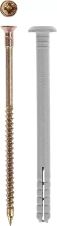 Дюбель-гвоздь ЗУБР "МАСТЕР" полипропиленовый, грибовидный бортик, 6 x 40 мм, 100 шт 4-301355-06-040 купить в Когалыме