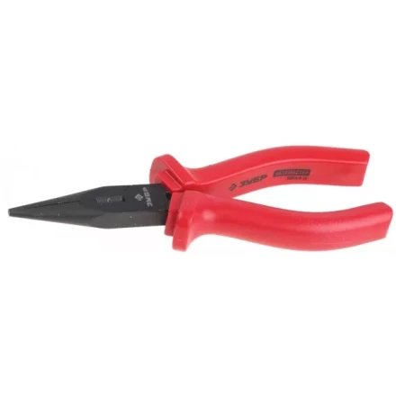 Тонкогубцы ЗУБР "МАСТЕР", маслобензостойкая рукоятка, покрытие оксидированное с полировкой, 160мм 22015-3-16_z01 купить в Когалыме