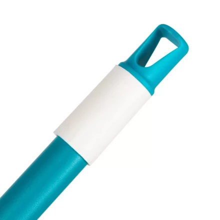 Щетка пластмассовая для чистки ковров, 27 cм, c черенком, 120 см, бирюзовая щетина, Home Palisad 935505 купить в Когалыме