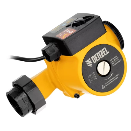 Циркуляционный насос CP32-4, напор 4 м, 50 л/мин, 1 м кабель, монт. длина 180 мм Denzel 99413 купить в Когалыме