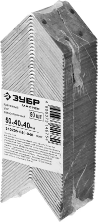 Крепежный угол ЗУБР "МАСТЕР" равносторонний, 50х40х40мм, 50 шт 310205-050-040 купить в Когалыме