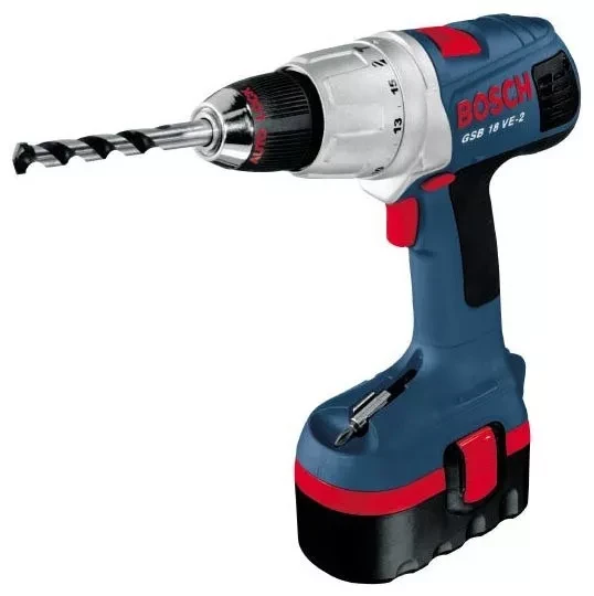 Дрель-шуруповерт аккумуляторная BOSCH GSВ 18 VЕ-2 (0.601.913.F21) в кейсе купить в Когалыме