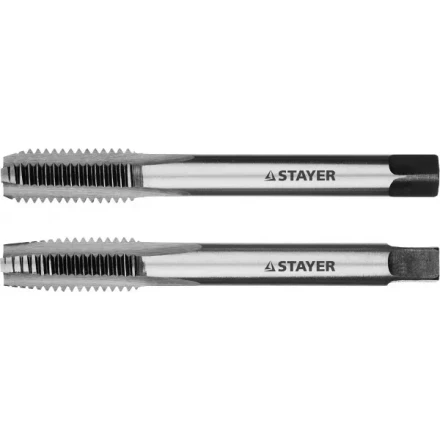 Комплект метчиков STAYER "MASTER", сталь 9ХС, М10х1,5, 2 шт 28025-10-1.5-H2 купить в Когалыме