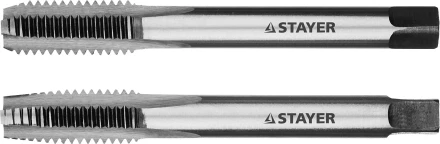 Комплект метчиков STAYER "MASTER", сталь 9ХС, М10х1,5, 2 шт 28025-10-1.5-H2 купить в Когалыме