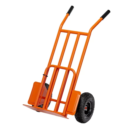 Тележка ручная 2-х колесная Сибртех 69301, облегченная, г/п 150кг, откидная платформа 430х355мм купить в Когалыме