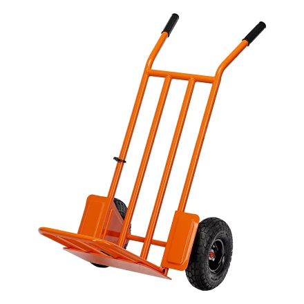 Тележка ручная 2-х колесная Сибртех 69301, облегченная, г/п 150кг, откидная платформа 430х355мм купить в Когалыме