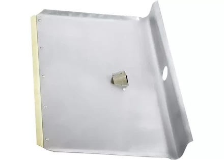 Лопата тротуарная 600х400 1,5 мм без черенка алюминиевая металлическая окантовка СИБРТЕХ 61541 купить в Когалыме