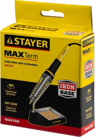 Подставка для паяльников STAYER &quot;MASTER&quot;, литая 55319 купить в Когалыме