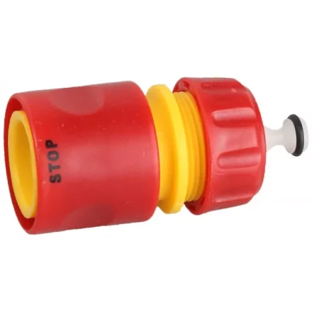 Соединитель с автостопом GRINDA из ударопрочной пластмассы, 1/2" 8-426329_z01 купить в Когалыме