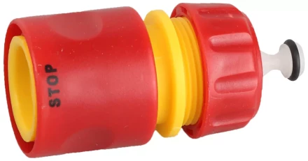 Соединитель с автостопом GRINDA из ударопрочной пластмассы, 1/2" 8-426329_z01 купить в Когалыме