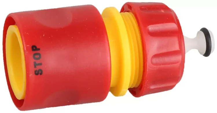 Соединитель с автостопом GRINDA из ударопрочной пластмассы, 1/2" 8-426329_z01 купить в Когалыме