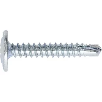 Саморезы  4,2х51, с прессшайбой, PH №2, наконечник сверло, оцинкованные 4000шт/кор ШУРУПЬ 48756 купить в Когалыме