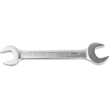 Ключ ЗУБР "ПРОФИ" гаечный рожковый, Cr-V сталь, хромированный, 30х32мм 27027-30-32 купить в Когалыме