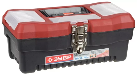 Ящик ЗУБР "МАСТЕР" пластмассовый для инструмента, 33x17,8x15см, 13" 38321_z01 купить в Когалыме