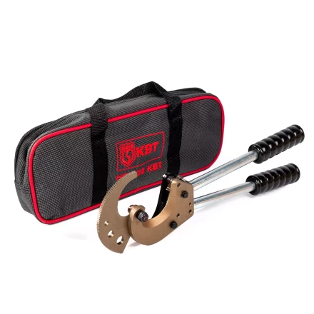 Секторные ножницы КВТ НСТ-38 для резки кабелей до 38 мм, проводов АС со стальным сердечником и прутков из низкоуглеродистой стали (84394) купить в Когалыме