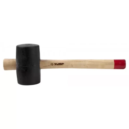 Киянка ЗУБР "МАСТЕР" резиновая с деревянной ручкой, 0,34кг 2050-55_z01 купить в Когалыме