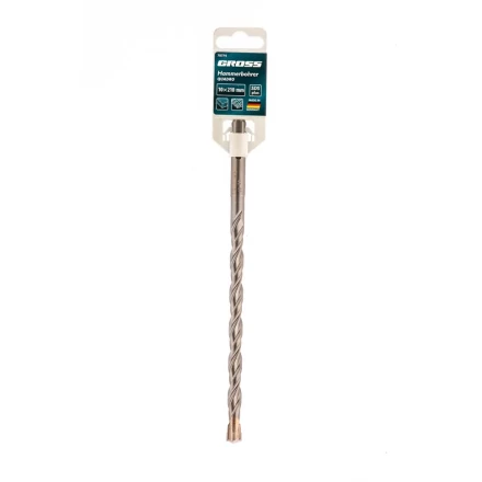 Бур по бетону QUADRO 10 x 210 мм SDS PLUS Gross 70774 купить в Когалыме