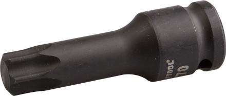 Торцовая головка KRAFTOOL &quot;INDUSTRIE QUALITAT&quot; ударная (1/2&quot;), TORX, Cr-Mo, фосфатированная, T70 27952-70_z01 купить в Когалыме
