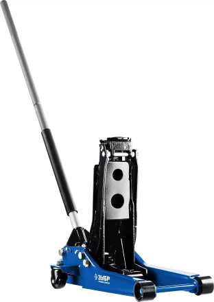 Домкрат гидравлический подкатной X85, 2,5т, 75-515мм, ЗУБР Профессионал 43051-3 43051-3_z01 купить в Когалыме