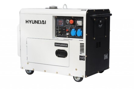 Дизельный генератор Hyundai DHY 6000SE купить в Когалыме