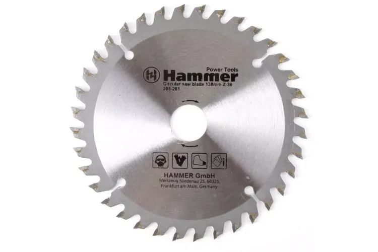 Диск пильный твердосплавный HAMMER Ф130х20мм 36зуб. (205-201) купить в Когалыме