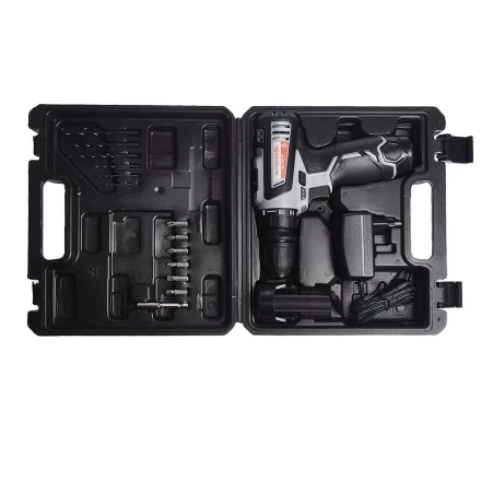 Аккумуляторная дрель-шуруповерт со съемным патроном ИНТЕРСКОЛ ДА-12ЭР-02 КОМБИ Li-ion (2 х 1,5Ач) купить в Когалыме