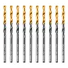 Сверло по металлу, 3,5 мм, HSS-Tin, Golden Tip, 10 шт. Denzel 717207 купить в Когалыме
