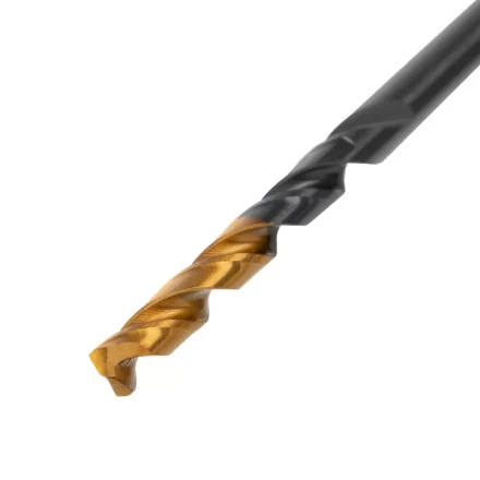 Сверло по металлу, 3,5 мм, HSS-Tin, Golden Tip, 10 шт. Denzel 717207 купить в Когалыме